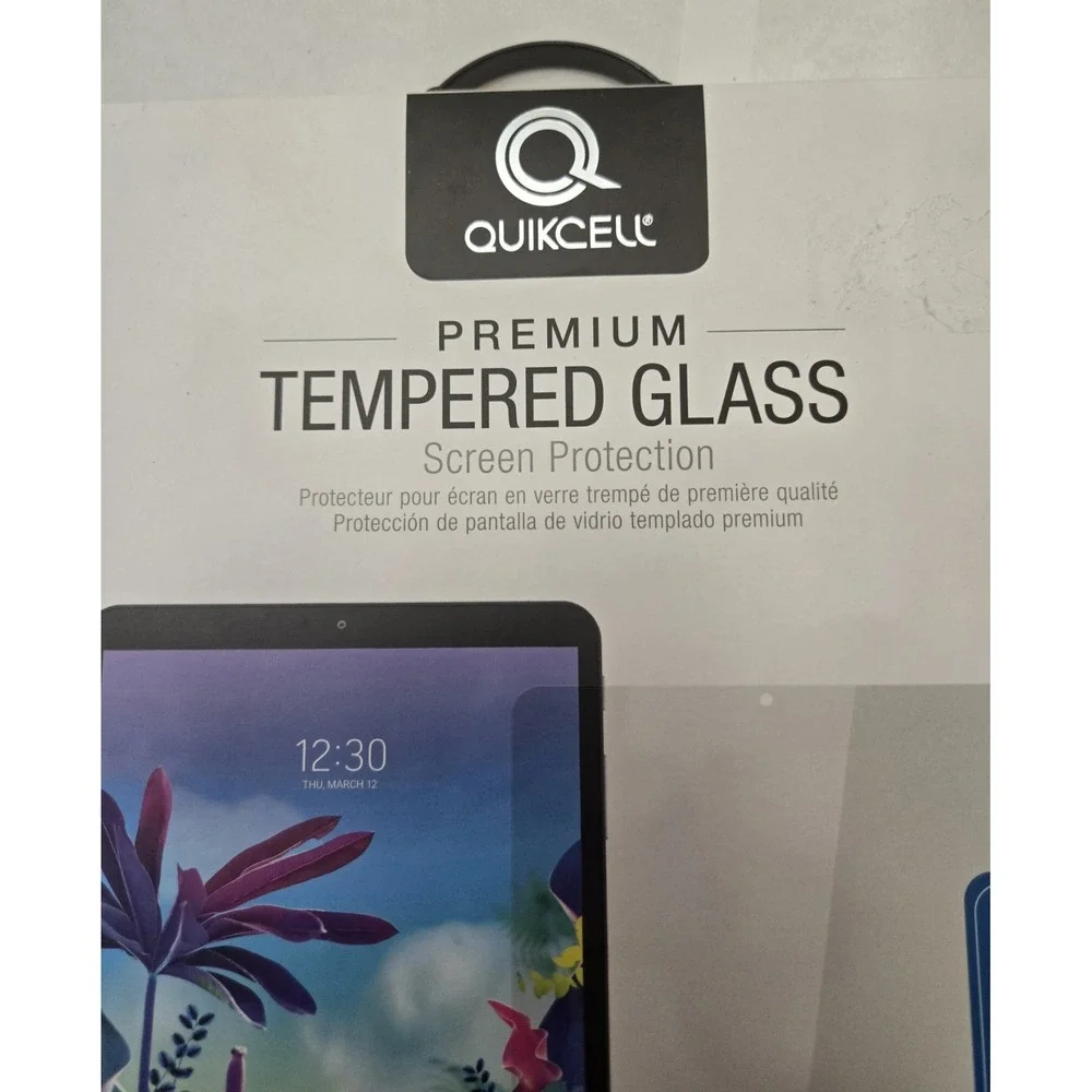 T Mobile Quikcell LG G Pad5 Premium Tempered Glass Screen Protector GP-GPAD5 NEW
